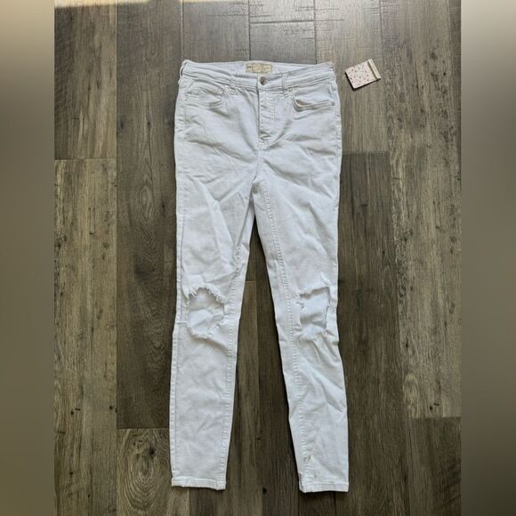 NEW WITH TAGS WOMENS FREE PEOPLE JEANS SIZE 27 - Picture 1 of 6